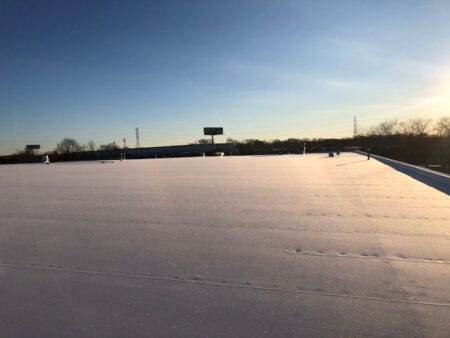 Secondary view of roofing